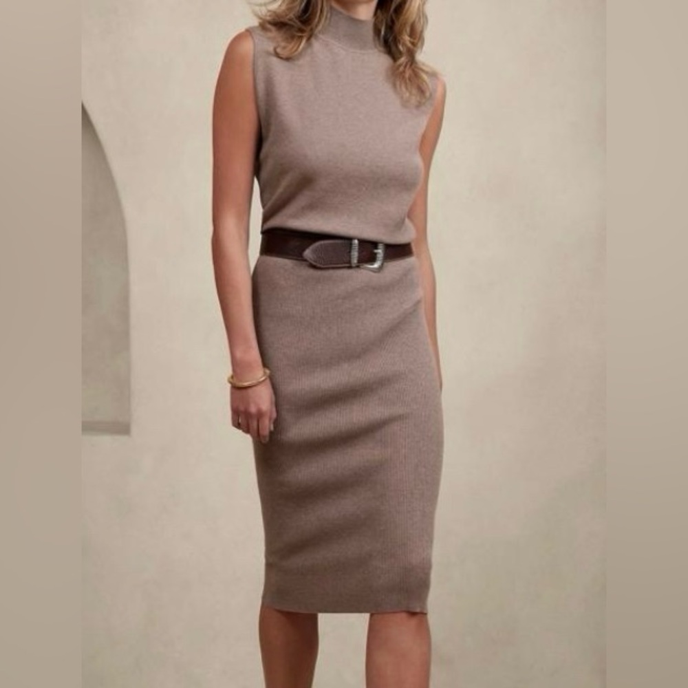 Banana Republic Giulia Midi Sweater Dress